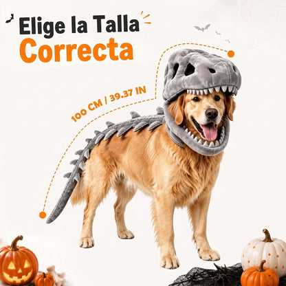 Guía de tallas del disfraz de esqueleto para perros